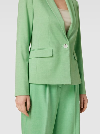 comma Blazer met klepzakken Lichtgroen - 3