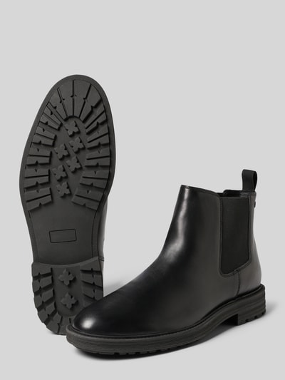 Jack & Jones Chelsea Boots mit elastischem Einsatz Modell 'WHOSKINS' Black 4