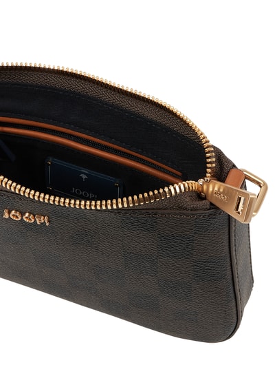 JOOP! Pochette mit Allover-Muster Modell 'Eunike' Dunkelbraun 3