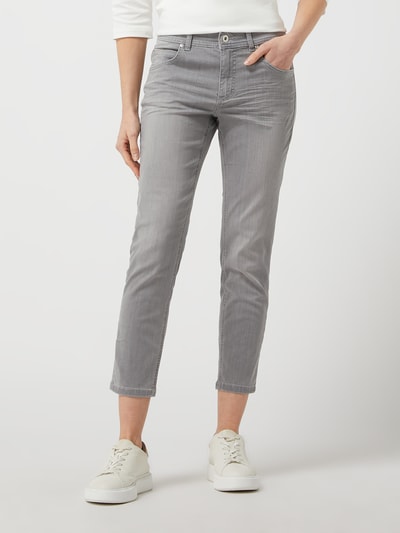 Angels Ankle Cut Jeans mit Stretch-Anteil Modell 'Ornella' Hellgrau 4