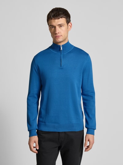 Armedangels Regular fit schipperstrui van puur katoen, model 'FAABES' Koningsblauw - 4