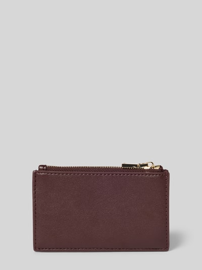 BOSS Portemonnee in leerlook, model 'B_ICON' Donkerrood - 2