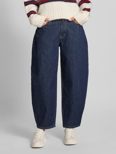 Tommy Jeans Baggy Jeans aus Baumwoll-Mix Modell 'JEANIE BALLOON' Dunkelblau 4