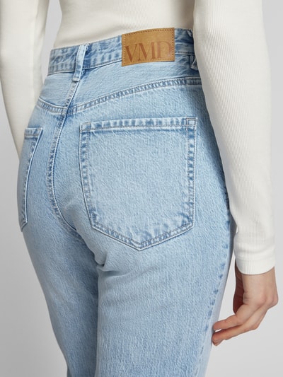 Vero Moda Straight Fit Jeans aus Baumwoll-Mix Modell 'TESSA' Hellblau 3