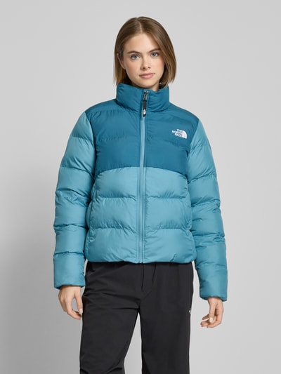 The North Face Steppjacke mit Stehkragen Modell 'Saikuru' Petrol 4