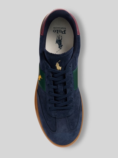 Polo Ralph Lauren Sneakersy z naturalnej skóry Granatowy 3
