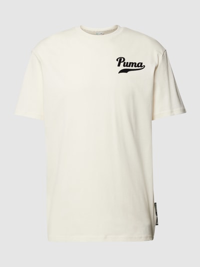 PUMA PERFORMANCE T-Shirt mit Label-Print Sand 2