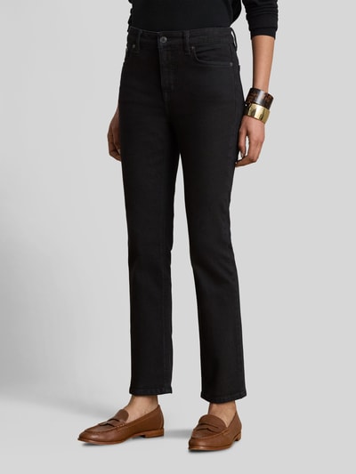 Lauren Ralph Lauren Straight Fit Jeans aus Baumwollmix Black 4