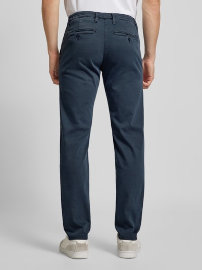 MAC Regular fit chino met steekzakken opzij, model 'Lennox' Antraciet - 5