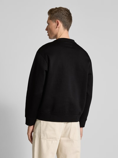 ARMANI EXCHANGE Sweatshirt met labelstitching Zwart - 5