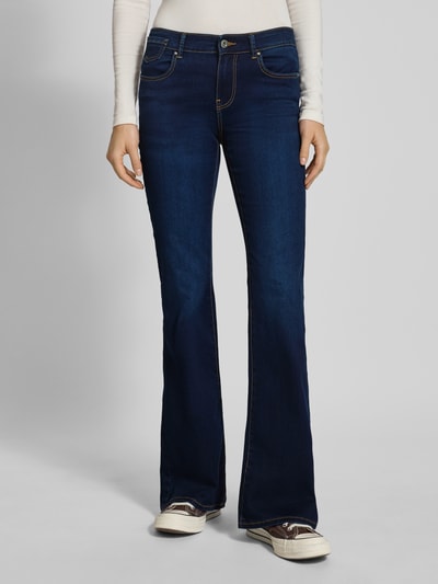 Only Bootcut jeans van katoenmix, model 'REESE' Jeansblauw - 4