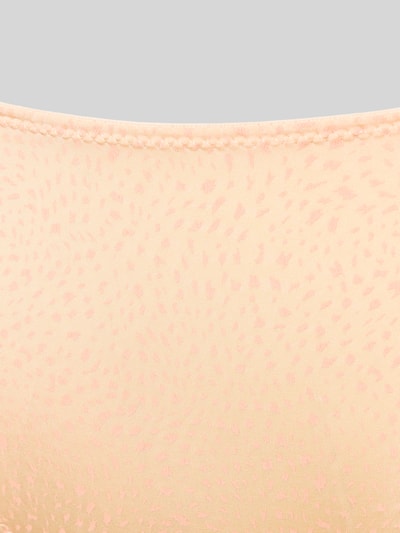 Produktfoto, Slip im Allover-Look Modell 'Tom' von Marie Jo, beiger Farbton mit dezentem Strukturmuster, sichtbares Stitching, elastischer Bund, Material-Mix mit Baumwoll-Anteil