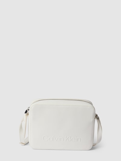 CK Calvin Klein Schoudertas met labeldetail Wit - 2