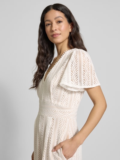 Apricot Jumpsuit met V-hals Offwhite - 3