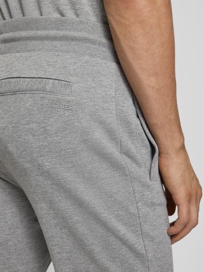 HECHTER PARIS Regular Fit Sweatpants mit Label-Detail Hellgrau 3