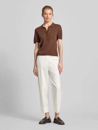 Marc Cain Relaxed Fit Hose mit Eingrifftaschen Offwhite 1