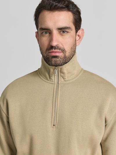 MCNEAL Sweatshirt met opstaande kraag Roodbruin - 3