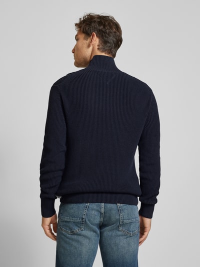 Tommy Hilfiger Strickpullover mit Stehkragen Marine 5