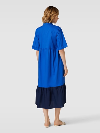 Christian Berg Woman Midikleid im Colour-Blocking-Design Royal 5