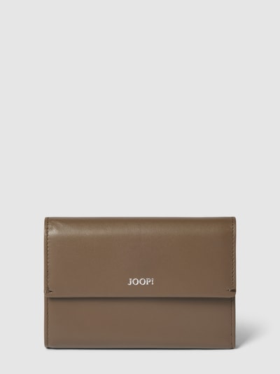 JOOP! Portemonnaie mit Label-Detail Modell 'Sofisticato' Taupe 1