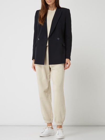 Jake*s Collection Blazer met dubbele knoopsluiting  Marineblauw - 1