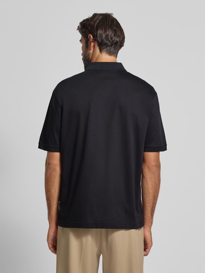 ARMANI EXCHANGE Koszulka polo z krótkim zamkiem błyskawicznym Granatowy 5