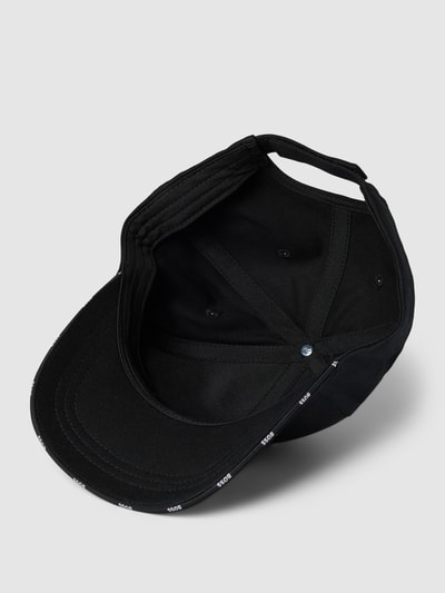 BOSS Cap mit Label-Print Modell 'Siras' Black 2