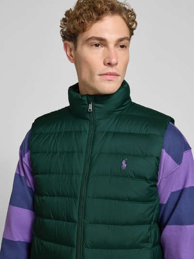 Polo Ralph Lauren Regular Fit Weste mit Logo-Stitching Dunkelgruen 3