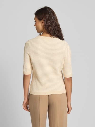 Christian Berg Woman Sweter z dzianiny z rękawem o dł. 1/2 Kamienny 5