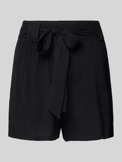 Only High Waist Shorts mit Allover-Print Modell 'NOVA LIFE VIS TALIA' Black 2
