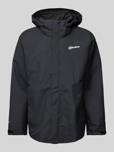 Berghaus Jacke mit Label-Print Modell 'Gemini' Black 2