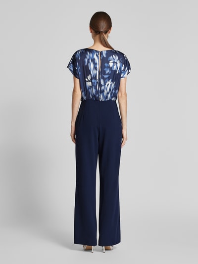 Swing Jumpsuit mit Knotendetail Marine 5