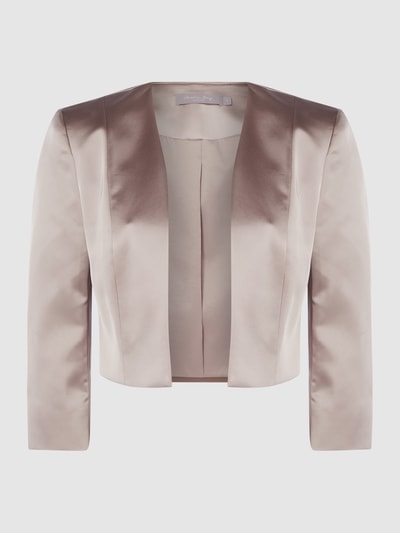 Christian Berg Cocktail Bolero aus Satin  Sand Melange 1