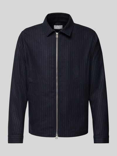 Tiger Of Sweden Jack van wolmix met tweewegsritssluiting Donkerblauw - 2