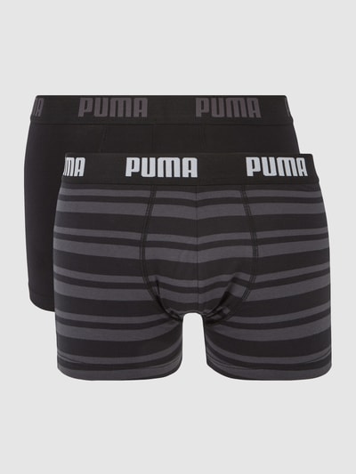 Puma Boxershort met stretch in set van 2 Zwart - 2