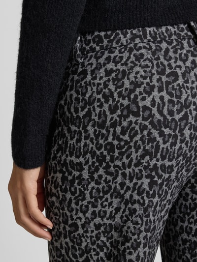 Brax Broek in all-over look, model 'MAINE' Zilver - 3