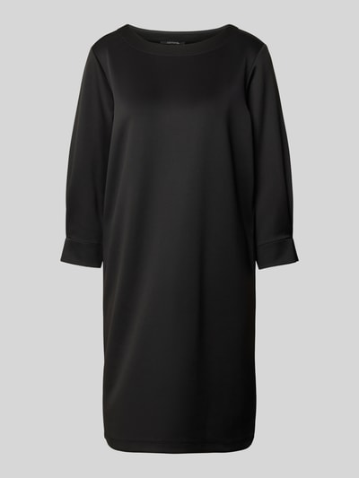 comma Minikleid mit Rundhalsausschnitt Black 2