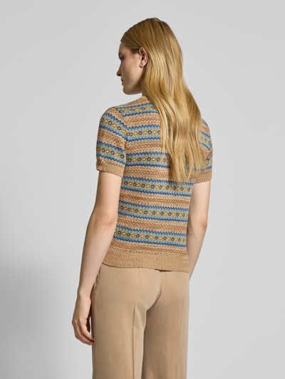 Lauren Ralph Lauren Pullover in kurzärmeligem Design Camel 5