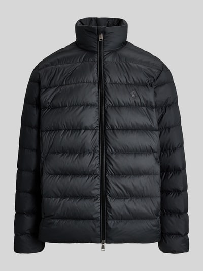 Polo Ralph Lauren Kurtka pikowana w kroju regular fit z wyhaftowanym logo Czarny 2