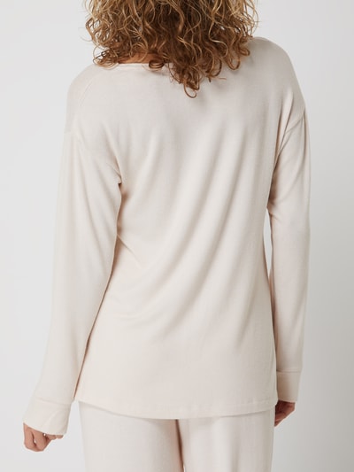 Donna Karan Shirt met lange mouwen en V-hals  Lichtroze - 5