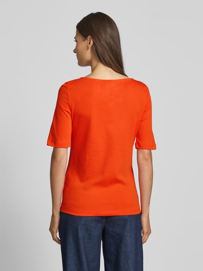 Christian Berg Woman T-Shirt mit Rundhalsausschnitt Dunkelorange 5
