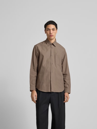 ANNARR Freizeithemd mit Knopfleiste Beige 4