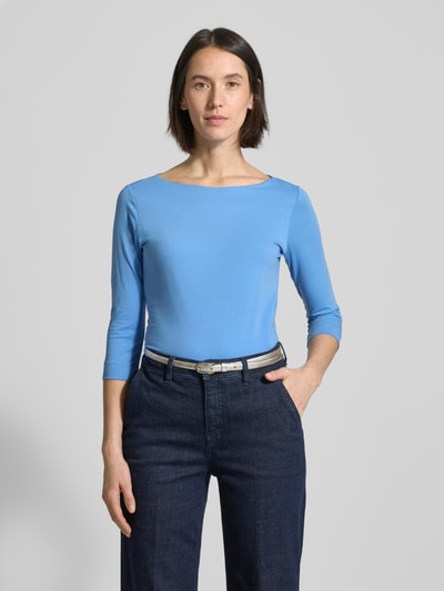 Milano Italy Longsleeve mit 3/4-Arm Blau 4