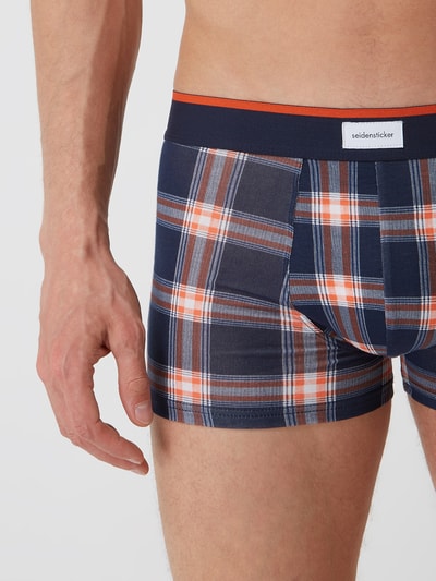 Seidensticker Boxershort met stretch in set van 3 Marineblauw - 5