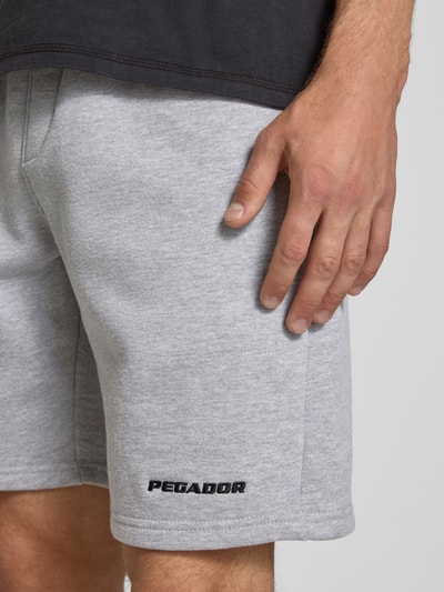 Pegador Sweatshorts mit elastischem Bund Mittelgrau Melange 3