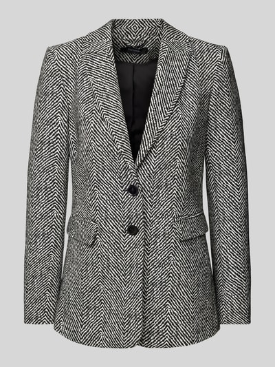 comma Blazer met knoopsluiting Zwart - 2