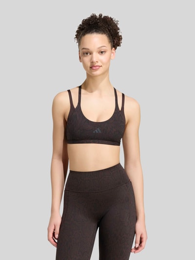 adidas Training Sport-BH mit atmungsaktivem Support Black 3