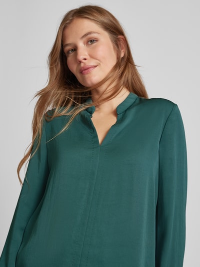 Marc Cain Bluse mit Tunikakragen Dunkelgruen 3