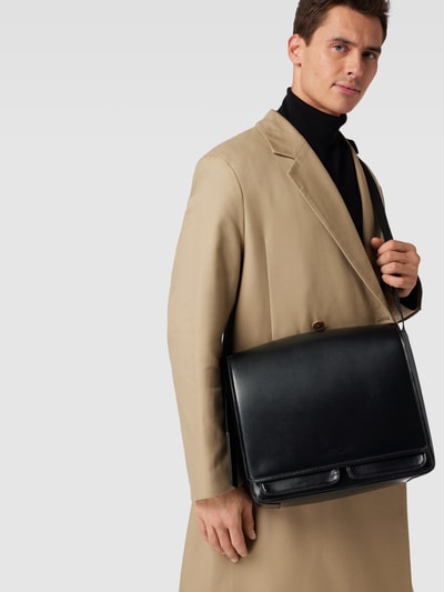 CK Calvin Klein Torba na ramię z nadrukiem z logo model ‘MINIMAL FOCUS’ Czarny 1
