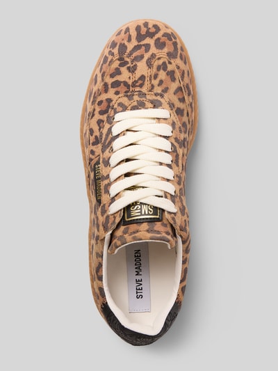 Steve Madden Sneakers in all-over look, model 'Euphoria' Cognac - 3